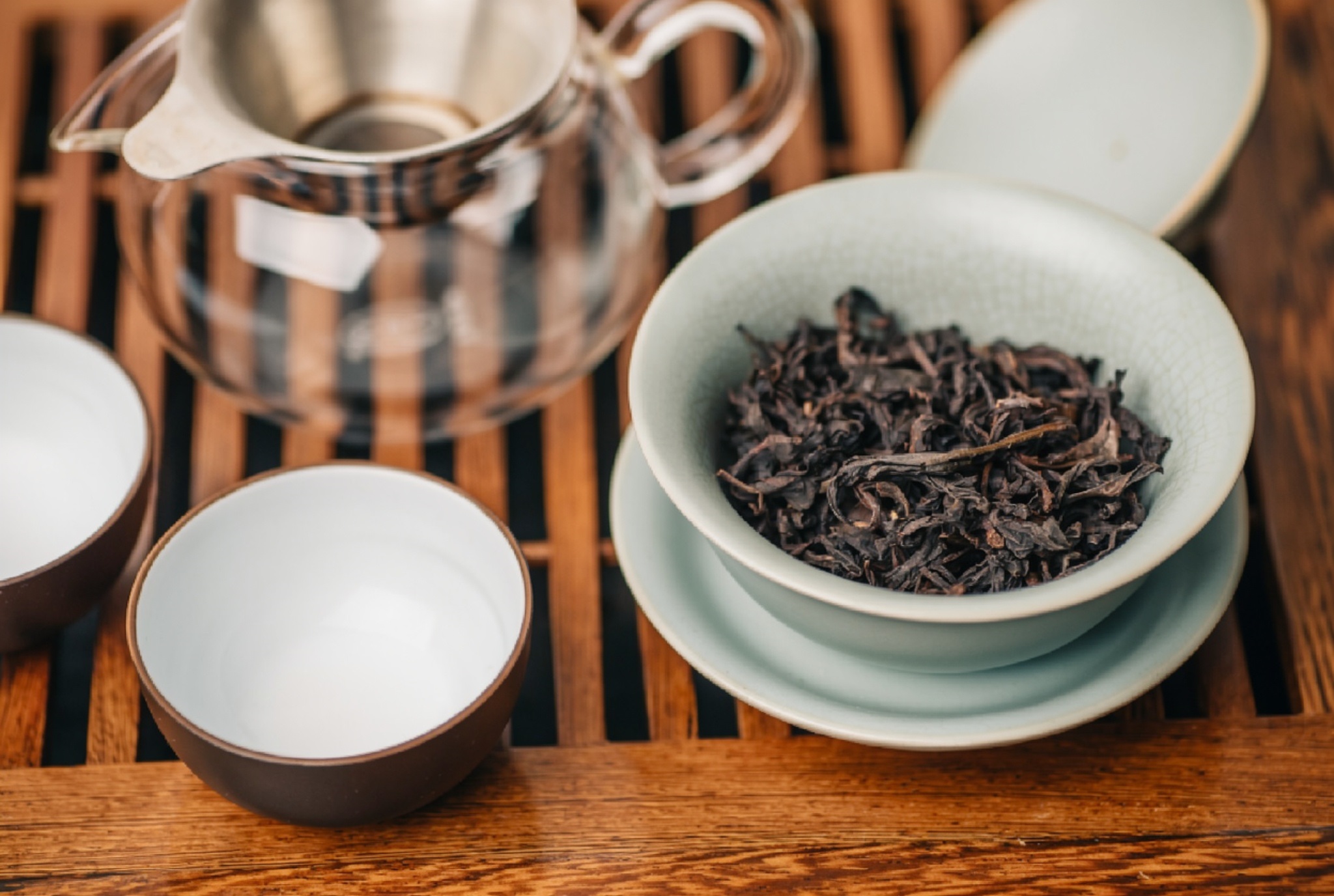 Traditional Chinese tea set